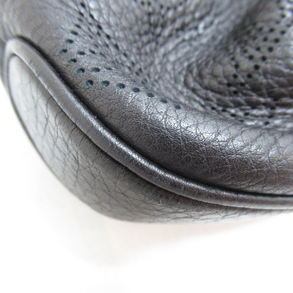 Selene PM Mahina Leather Black Shoulder Bag - Picture 8 of 9